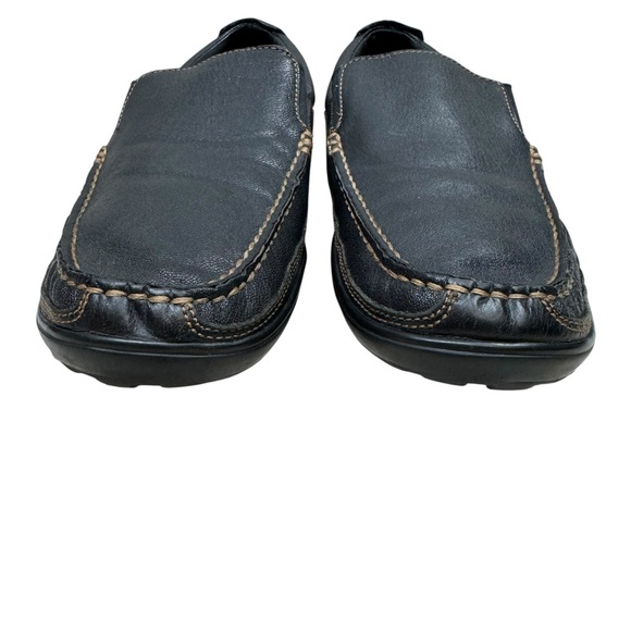 Cole Haan Tucker Venetian Loafers Men's Size 10 Black Leather Driving Shoes - Picture 3 of 13